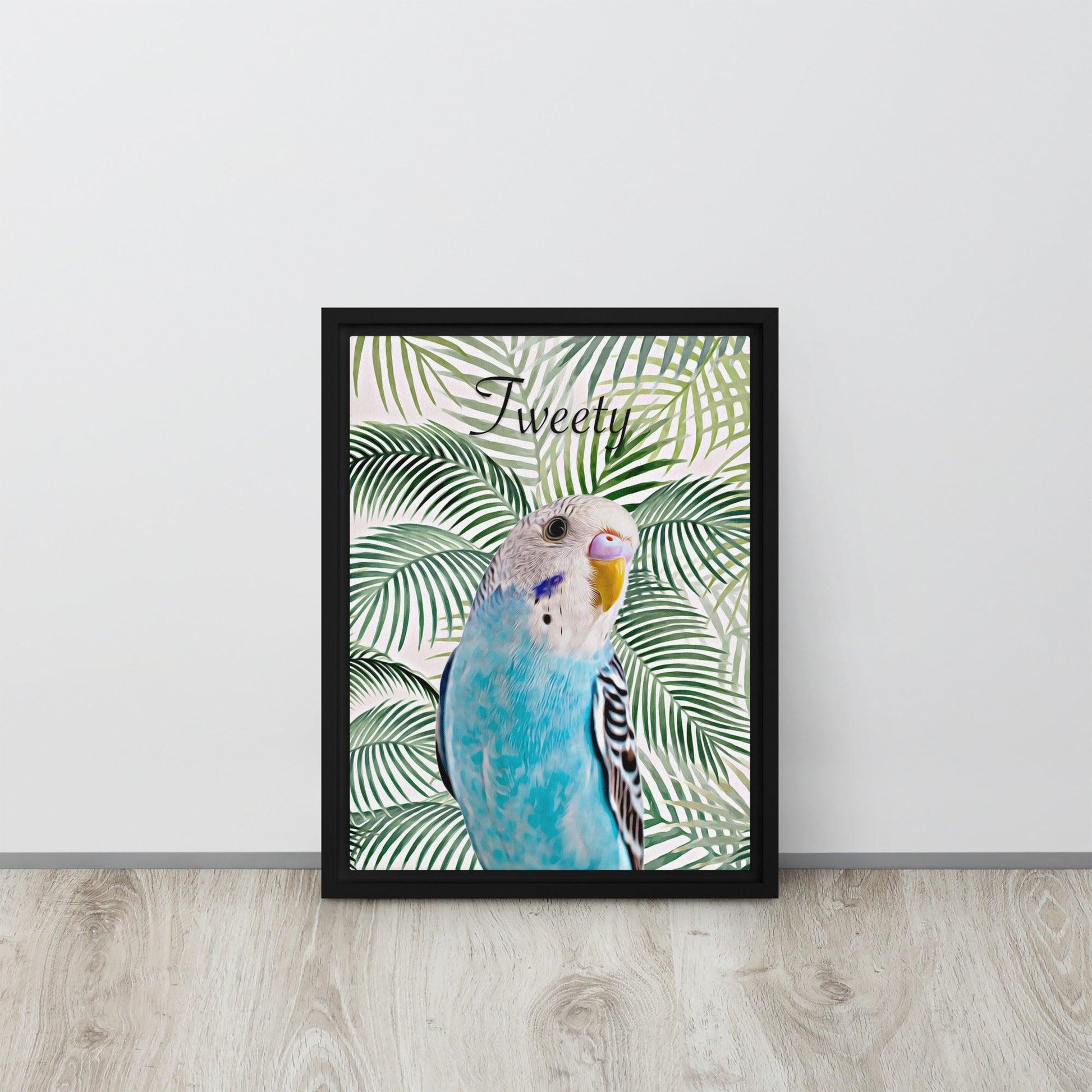 Custom Framed Pet Canvas