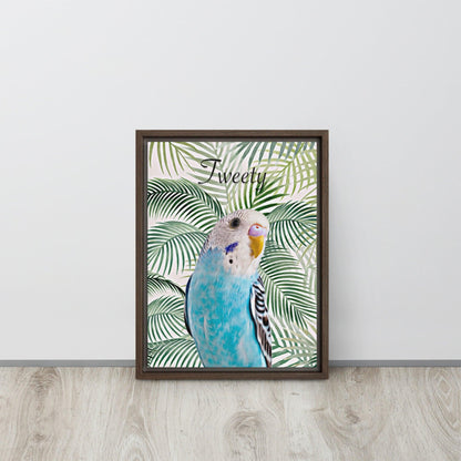 Custom Framed Pet Canvas