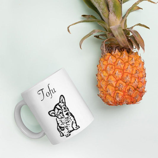 Custom Pet Mug - Outline Style - A Pawfect Touch